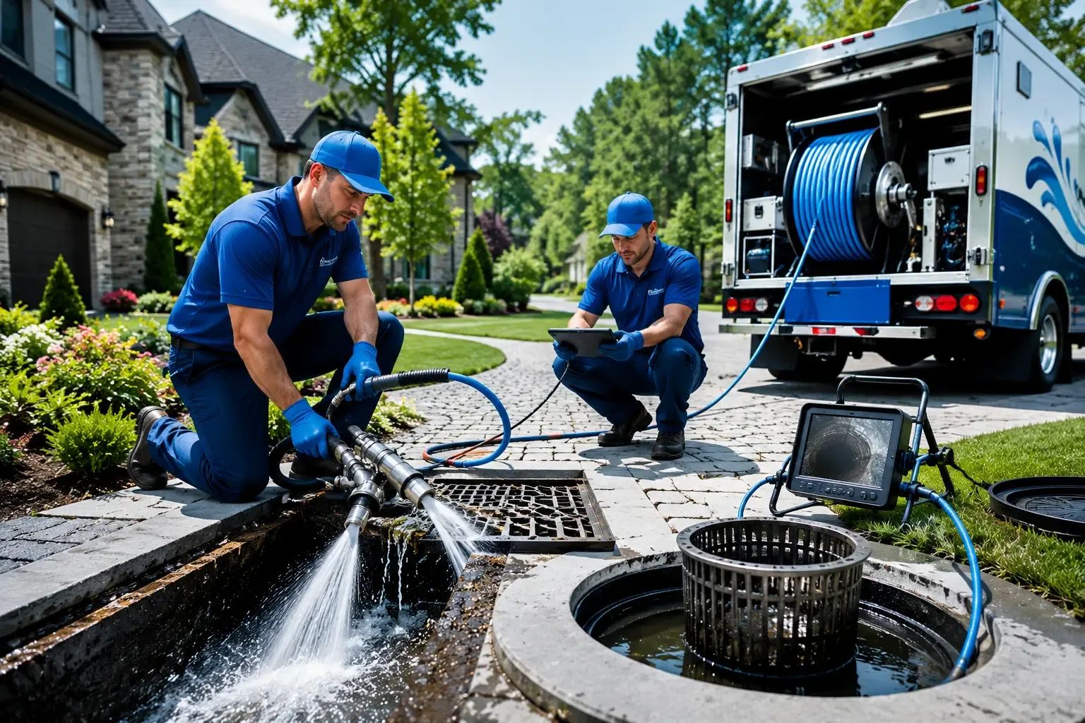 Local outdoor drain cleaning professionals in Seward, IL